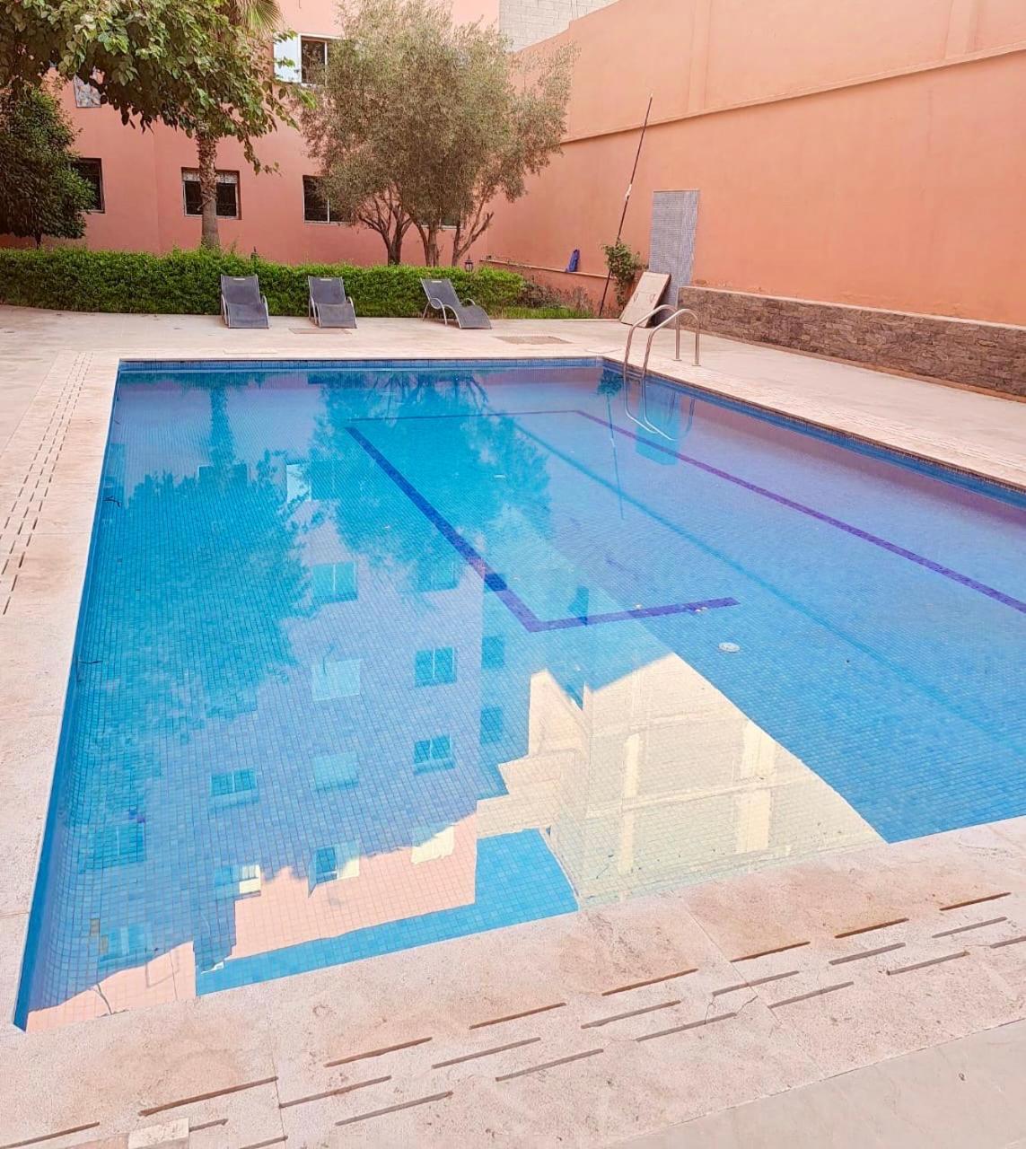 5 Minutes De La Gare Et Centre Ville Piscine Parking Marrakesh Exterior photo